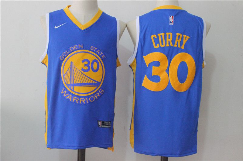 Men Golden State Warriors #30 Curry Blue NBA Jerseys->golden state warriors->NBA Jersey